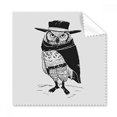Imagem de Pano de limpeza de animais com estampa de coruja, pássaro, 5 peças