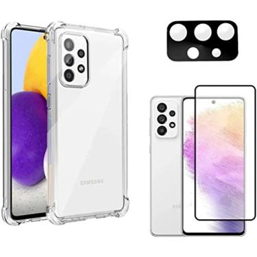 Imagem de Capa Capinha Anti Impacto para Samsung Galaxy A33, A53, A73 5g + Película de Vidro 3D + Película de Câmera - (C7COMPANY) (Galaxy A33 5g)