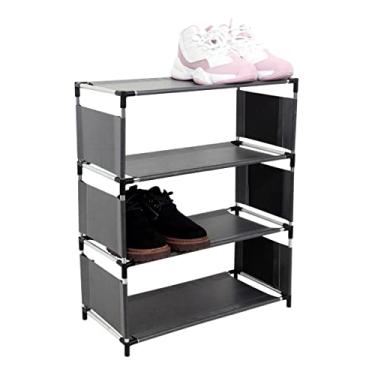 Imagem de CASITA Estante Sapateira 8 Pares Organizador Lavanderia Quarto Rack Tnt