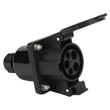 Imagem de Acuto New Energy Vehicles Tomada de Carregador AC Tipo 1 Monofásico 240V 16A 32A Universal CE TUV SAE J1772 Conector Aprovado Adaptador de Carregamento EV Tomada de Carregamento Conector de Carregamento EV Carregamento EV