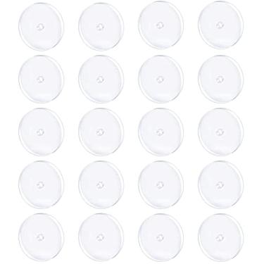 Imagem de Bloomfall Disco de piercing transparente para tratamento de colisão de nariz, brincos de silicone para queloides, 3MM5MM7MM9MM, Silicone, Sem Pedra Preciosa