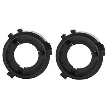 Imagem de Suuonee Base adaptadora de lâmpadas de farol, 2 peças de lâmpadas de farol de LED H7 suporte de base para golfe 6