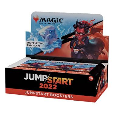 Imagem de Magic: The Gathering - Caixa de Boosters de Jumpstart 2022 | 24 boosters (480 cards) | Jogo rápido para 2 jogadores - Inglês