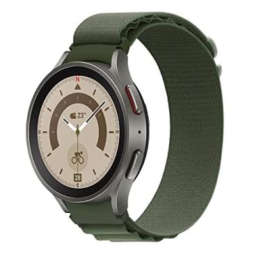 Imagem de Novo Pulseira de Nylon Ridge Exclusiva com Presilha alpina marca 123smart compatível com Galaxy Watch 4 Watch 5 Watch 6 Watch 7 40mm 42mm 43mm 44mm 45mm 46mm 47mm