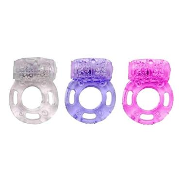 Imagem de Kit com 3 Anel Peniano Vibrador Borboleta