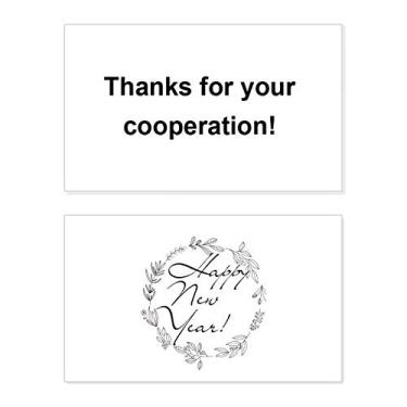 Imagem de Thank For Your Cooperation Symbol New Year Festival Greeting Card Bless Message Gift