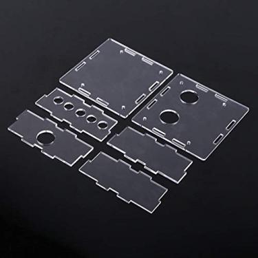 Imagem de Kit de peças de proteção de caixa de pré-amplificador de tubo, caixa de pré-amplificador de tubo de vácuo, para placa de pré-amplificador de válvula 6J1