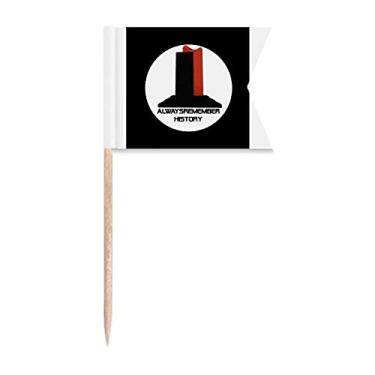 Imagem de Lembre Lessons História Art Déco, Presente Fashion Palito de Dente, Marcação de Etiquetagem para Festa Bolo, Comida de Queijo