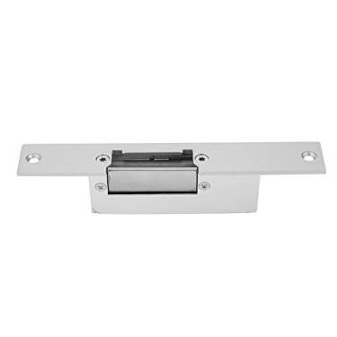 Imagem de Voluxe Bloqueio de controle de acesso, trava elétrica durável, portas de metal práticas para portas de madeira (sem trava de cátodo)