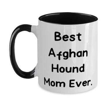 Imagem de Presentes reutilizáveis para cães de galgo afegão, melhor mãe afegã de todos os tempos, caneca de presente de 325 ml para amantes de animais de estimação