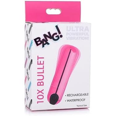 Imagem de Bang! 10 Balas Metálicas Vibratórias Recarregáveis - Rosa