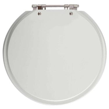 Imagem de Assento Sanitario Poliester Futura Cinza Claro para vaso Hervy