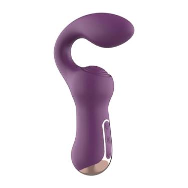 Imagem de VIBRADOR PONTO G COM 10 MODOS DE VIBRAÇÃO CAREZZA – COLEÇÃO LOVETOYS PURPLE
