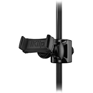 Imagem de IK Multimedia Suporte para celular iKlip Xpand para mini microfone, compatível com smartphones iPhone e Android de 3,5 a 6 polegadas, com rotação ajustável de 360°