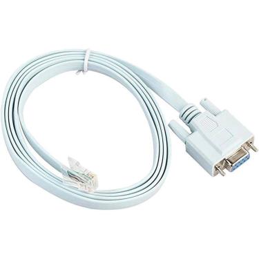 Imagem de Cabo Console Serial DB9 Fêmea x RJ45 1,50m Cisco Huawei ZTE