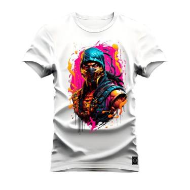 Imagem de Camiseta Plus Size Algodão Premium T-Shirt Cavaleiro Squid - Nexstar