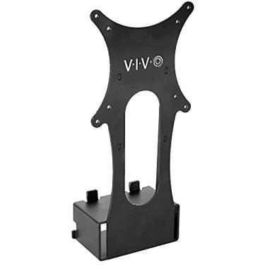 Imagem de VIVO Suporte de placa adaptador VESA de conexão rápida projetado para monitores Samsung série T55, VESA até 100 x 100, preto, MOUNT-SGT55