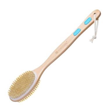 Imagem de Nellam Dry Body Brush - Exfoliating Body Scrub Brush for Bath and Shower w/Thick Bristles for Lymphatic Drainage, Cellulite and Skin Health