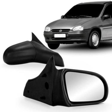 Imagem de Par Retrovisor Corsa 1994/2010 2 e 4 Portas Sem Controle