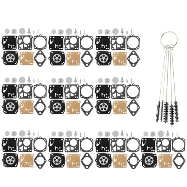 Imagem de Kit de reposição de carburador QAZAKY 10 peças para Tillotson RK-23HS RK-17HS HS-4B HS-4D HS-96A HS-125B HS-135B HS-142A HS-151A HS-179A HS-179B HS-195A HS-5C RK23HS RK17HS HS4B H96S4S HS4B A HS125B