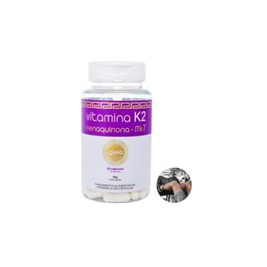Imagem de Vitamina K2 Mk7-30 Cápsulas- Menaquinona para Academia