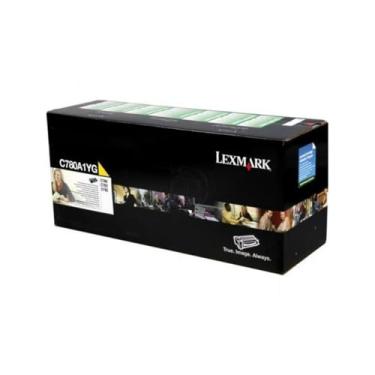 Imagem de Lexmark Cartucho de toner amarelo para programa de retorno C780A1YG