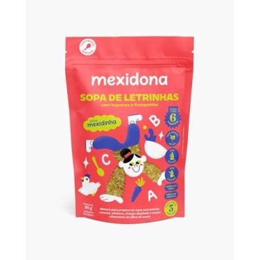 Imagem de SOPA DE LETRINHAS com legumes e franguinho Mexidinha 90g