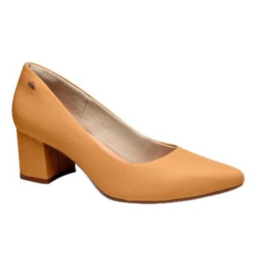Imagem de Sapato Scarpin Dakota Salto Médio Bloco de Couro G5181 33/40