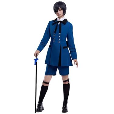 Imagem de OSIAS Fantasia cosplay Black Butler Ciel Phantomhive Uniform (P)