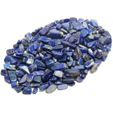 Imagem de ZenQ 450 g Lascas de Pedra Lapis Lazuli Trituradas Peças de Quartzo de Cristal Natural