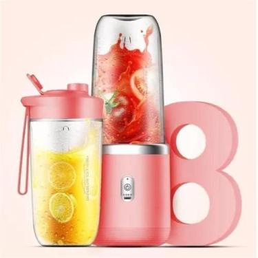 Imagem de Ultra Processador Mini Liquidificador Portátil 2 Copos 400Ml - Sweet H