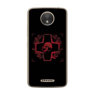 Imagem de Capa Adesivo Skin023 Verso Para Motorola Moto C Plus - KawaSkin