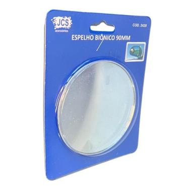 Imagem de Espelho Aux Biônico Olho de Boi Convexo Redondo Grande 90mm - JCS Aces