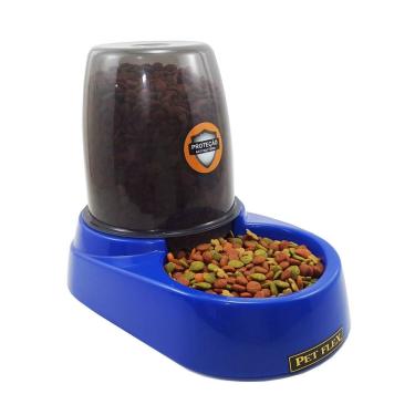 Imagem de Comedouro Automático Com Reservatório de Ração Bistrô Pet Flex para Cães e Gatos