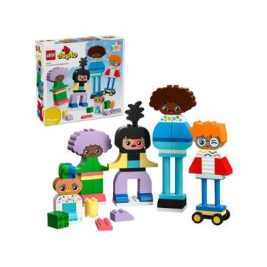 Imagem de LEGO Duplo Town Pessoas Construíveis com Grandes - Emoções 10423 71 Pe