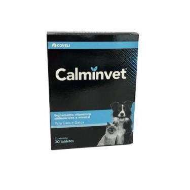 Imagem de Calminvet com 20 tabletes - Coveli