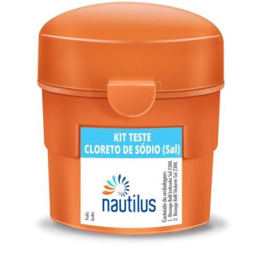 Imagem de Estojo Teste Medidor Sal Nautilus Para Piscinas