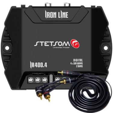 Imagem de Modulo Ir400.4 Stetsom 400w + Cabo Rca Kx3 1,5m Flexível 5mm - Avant