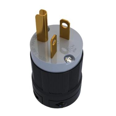 Imagem de Plugue Nema 5-20P 20A 125V 2P+T - Casa Das Tomadas