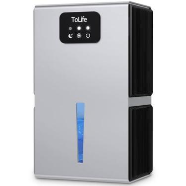 Imagem de Desumidificador ToLife para quarto de 2,8 L (950 mL) com desligamento 