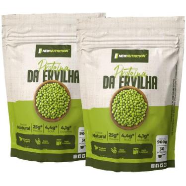 Imagem de Combo 2 Proteína Isolada da Ervilha 900g Natural NEWNUTRITION, Único, 
