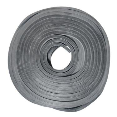 Imagem de Rolo de 5 Metros de Borracha Perfil Esponjoso Vedação 10x10mm Macio Lo