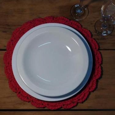 Imagem de Kit 12 Souplast Jogo Americano em  Croche Artesanal - Love Baby Enxova