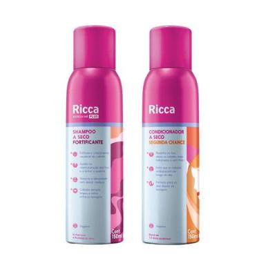 Imagem de Kit Shampoo Fortificante  a Seco e Condicionador a Seco Segunda Chance