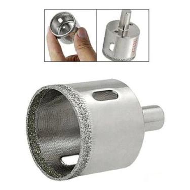 Imagem de Serra Copo Diamantada Broca 40mm Fura Vidro Granito Original - Leander