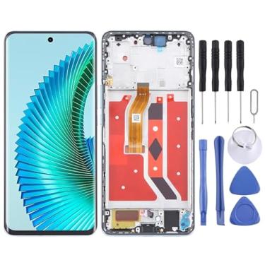 Imagem de Substituição da tela móvel Para Honor Magic6 Lite Digitalizador de tela LCD original com quadro com quadro Ecrã LCD