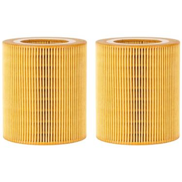 Imagem de GETOPAUTO Filtro de ar 1613872000 compatível com compressor Atlas Copco 6211472350 100001611 2013400003 (conjunto de 2)
