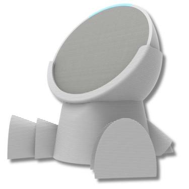 Imagem de Suporte Stand Apoio de Mesa Robozinho Compatível com Alexa Echo Pop - 