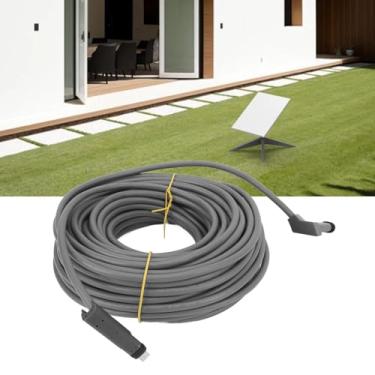 Imagem de Cabo de Extensão de Satélite de Cobre Vermelho de Borracha de 75 Pés, Cobertura à Prova de Neve à Prova de Vento, Taxa de Transmissão de 1200 Mbps para Uso Em Hotéis e