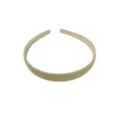 Imagem de Tiara de Cabelo Arco Feminina Brilho com Dentes Acessório de Moda Pent
